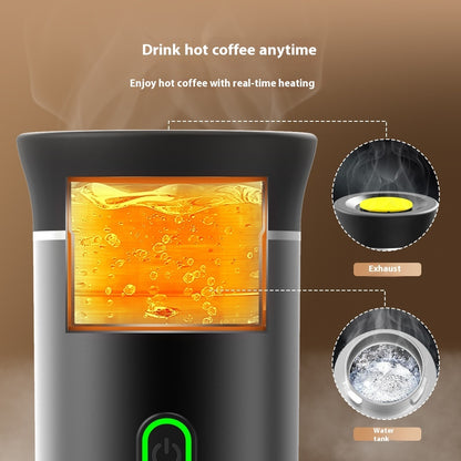 Electric Grinder Coffee Travel Handy 3 In1 Espresso Portable Coffee Espresso Maker Machine Cafe Portable Capsule Coffee Machine Kitchen Gadgets