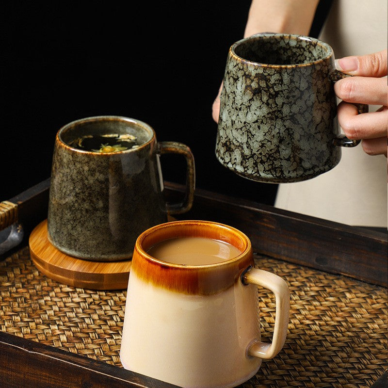 Japanese Vintage Ceramic Mark Coffee Cup