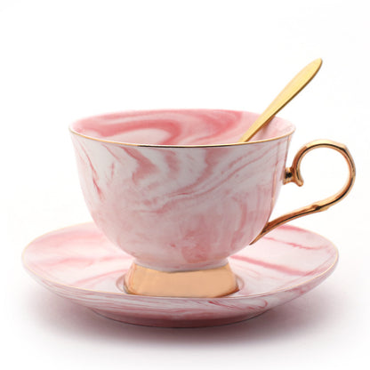 Fashionable And Luxurious Coffee Cups And Saucers